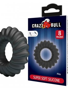 Fitz - Cockring Super Soft Silicone - Black