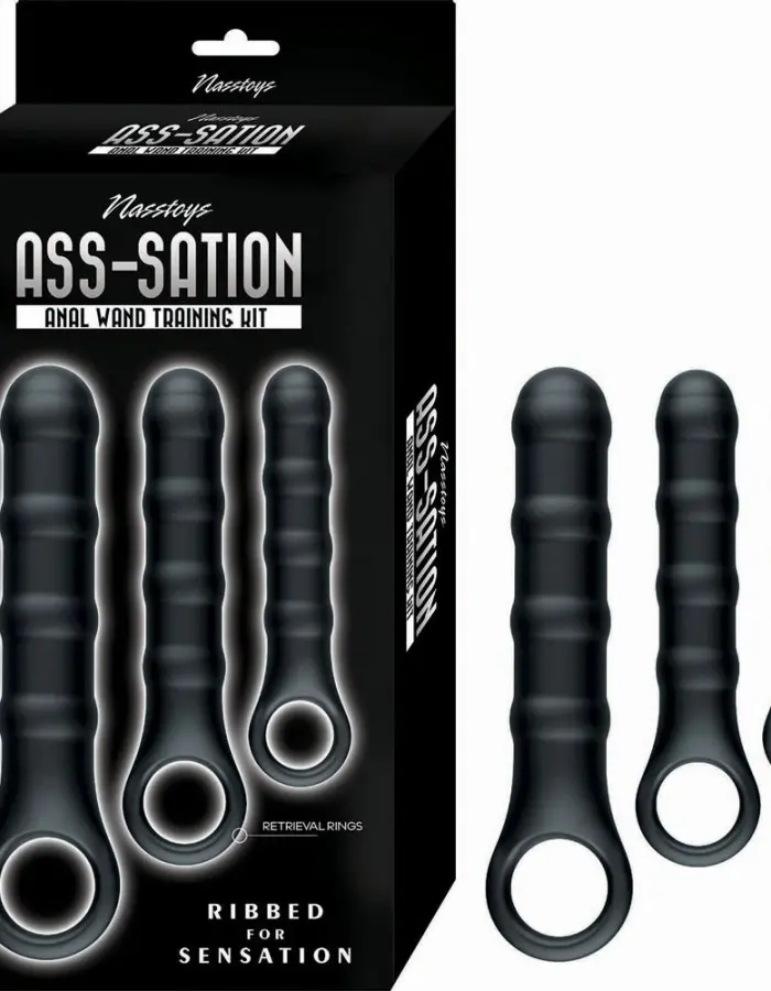 Asssation Anal Wand Training Kit - Black