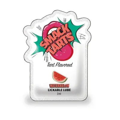 Smack Tarts Lube 3ml Pouch Display 36pc - Sour Watermelon