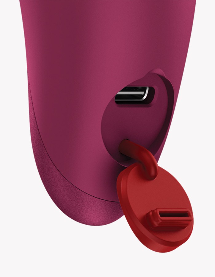 Charme Bullet Vibrator - Wine Red