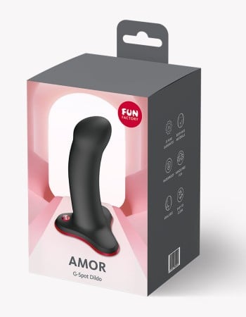 Amor G-Spot Dildo - Black