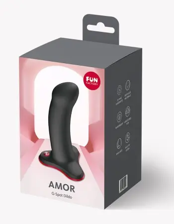 Amor G-Spot Dildo - Black