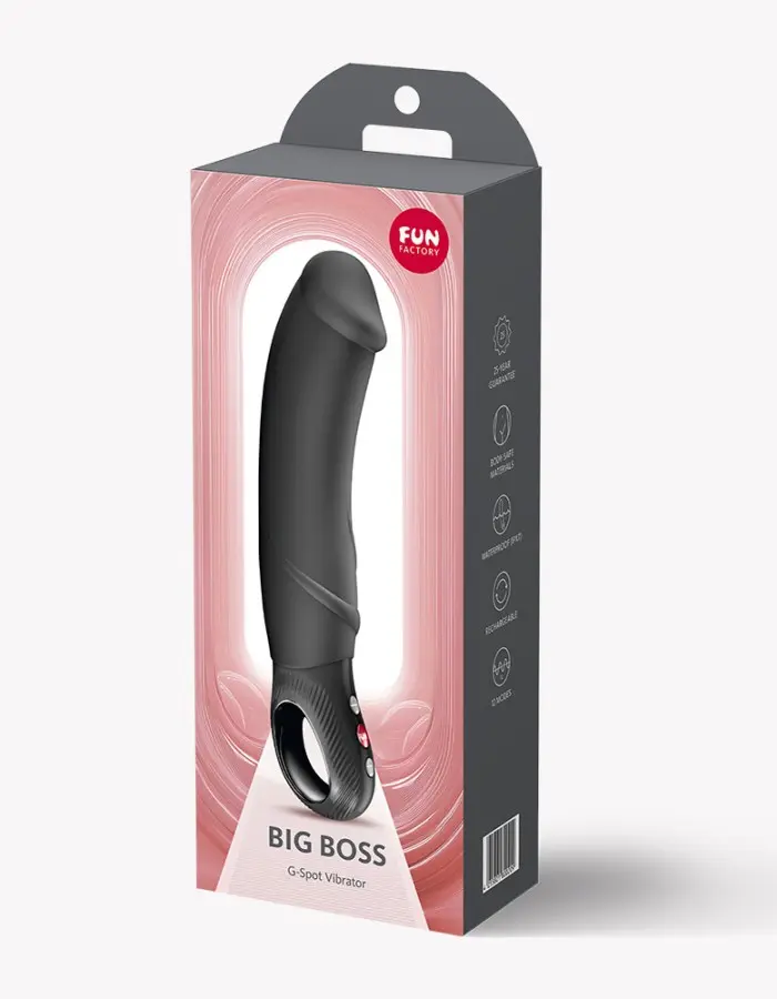 Big Boss G-Spot Vibrator - Black