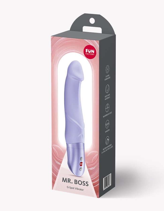 Mr. Boss G-Spot Vibrator - Purple