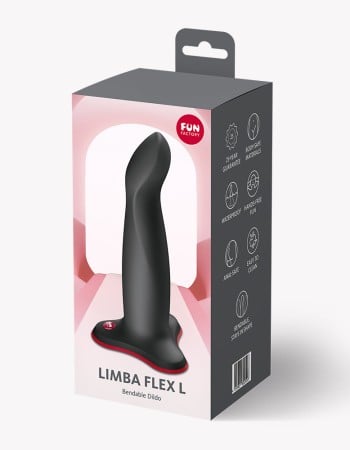 Limba Flex L Bendable Dildo - Black