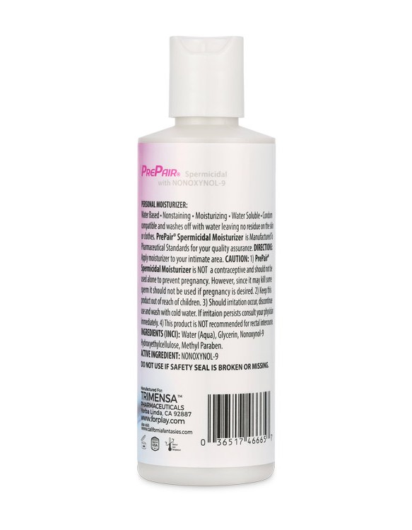 Prepair Spermicidal 4.5oz Bottle