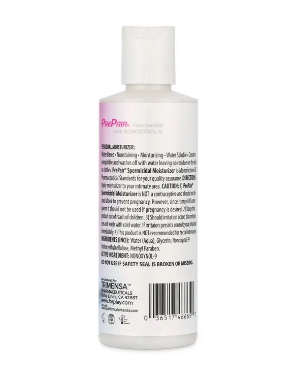 Prepair Spermicidal 4.5oz Bottle