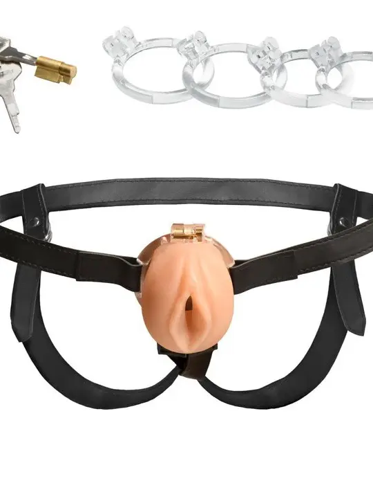Pussy Chastity Cage - Light