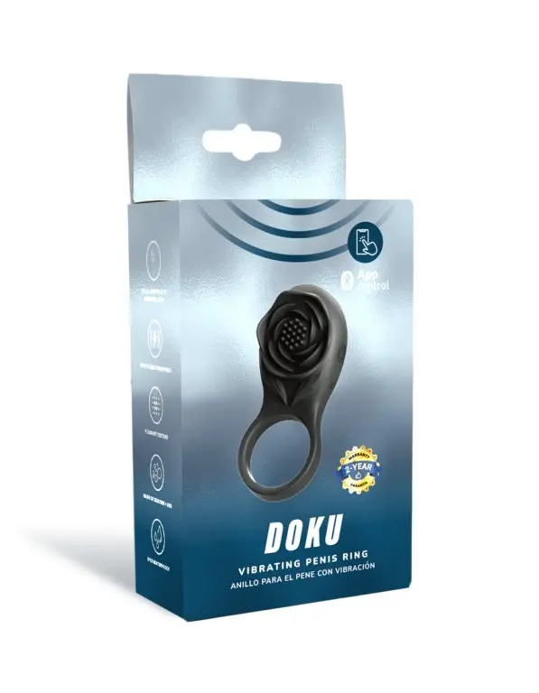 Camtoyz Vibrating Ring Doku - Black