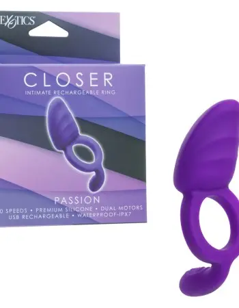 Closer Intimate Rechargeable Ring Passion - Purple