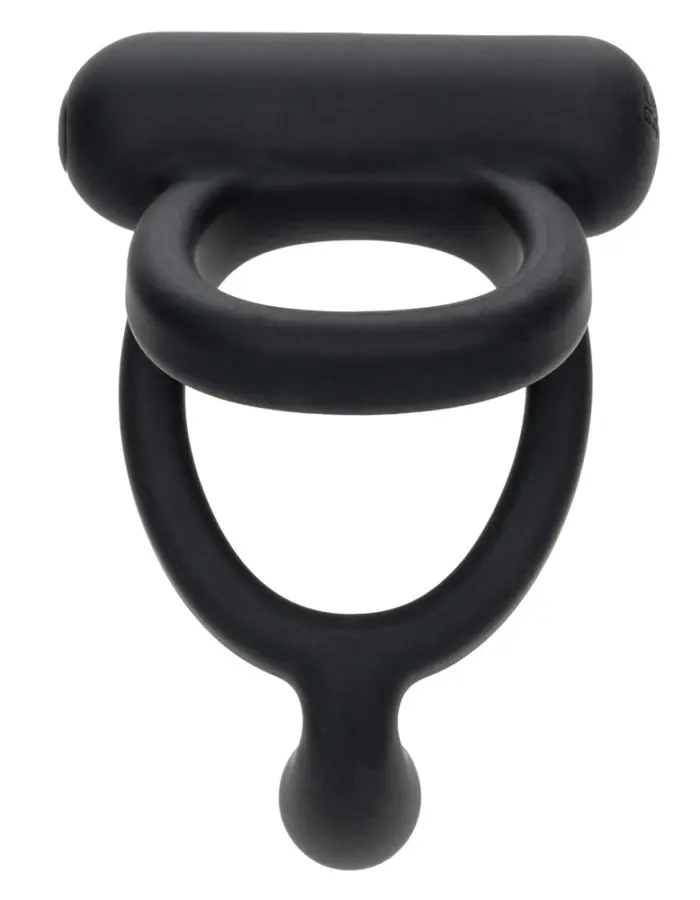 Closer Intimate Rechargeable Ring Caress - Black