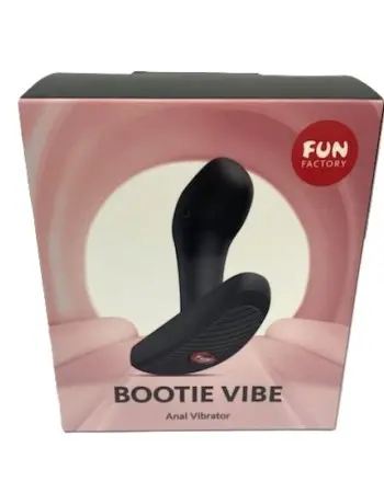 Bootie Vibe Anal Vibrator - Black