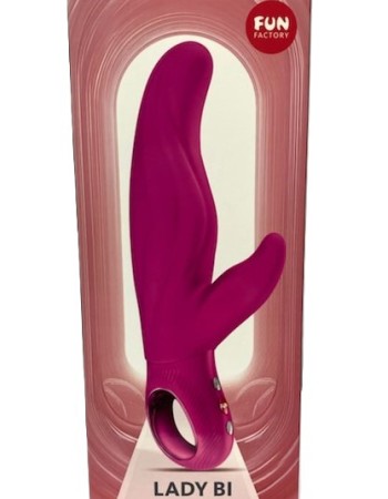 Lady Bi Rabbit Vibrator - Magenta