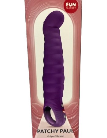 Patchy Paul G-Spot Vibrator - Dark Violet
