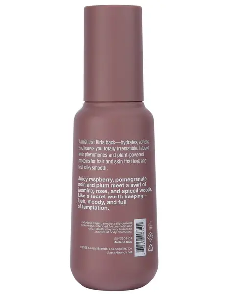 Simply Sexy Pheromone Hair and Body Mist Berry Noir 3.35 Fl Oz 99ml