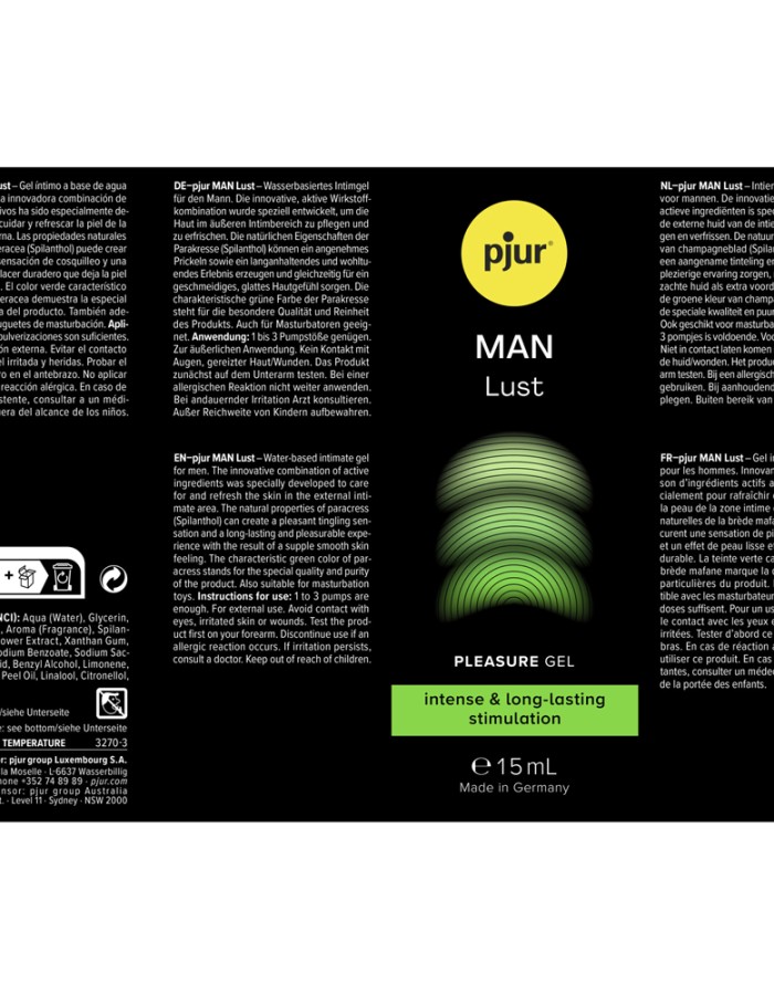 Pjur Man Lust 15ml