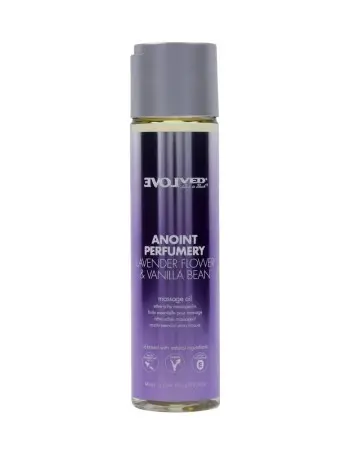 Anoint Parumery - Lavender Flower and Vanilla Bean Massage Oil 4oz
