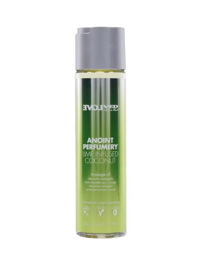 Anoint Parumery - Lime Infused Coconut Massage Oil 4oz