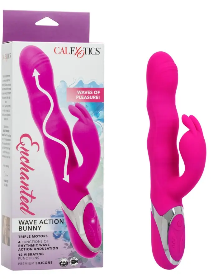Enchanted Wave Action Bunny - Pink