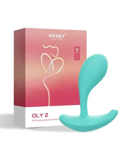 Oly 2 App-Enabled Wearable Vibrator - Blue