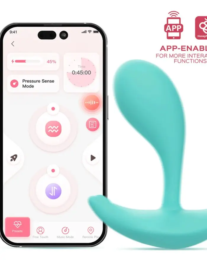 Oly 2 App-Enabled Wearable Vibrator - Blue