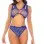 Fishnet Chain Bodysuit - Os - Blue