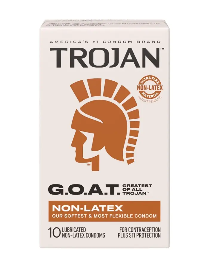 Trojan Goat Non-Latex Condoms 10 Pack