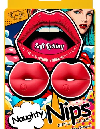 Cloud 9 Naughty Nips Nipple Clamps - Red