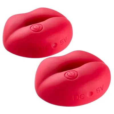 Cloud 9 Naughty Nips Nipple Clamps - Red