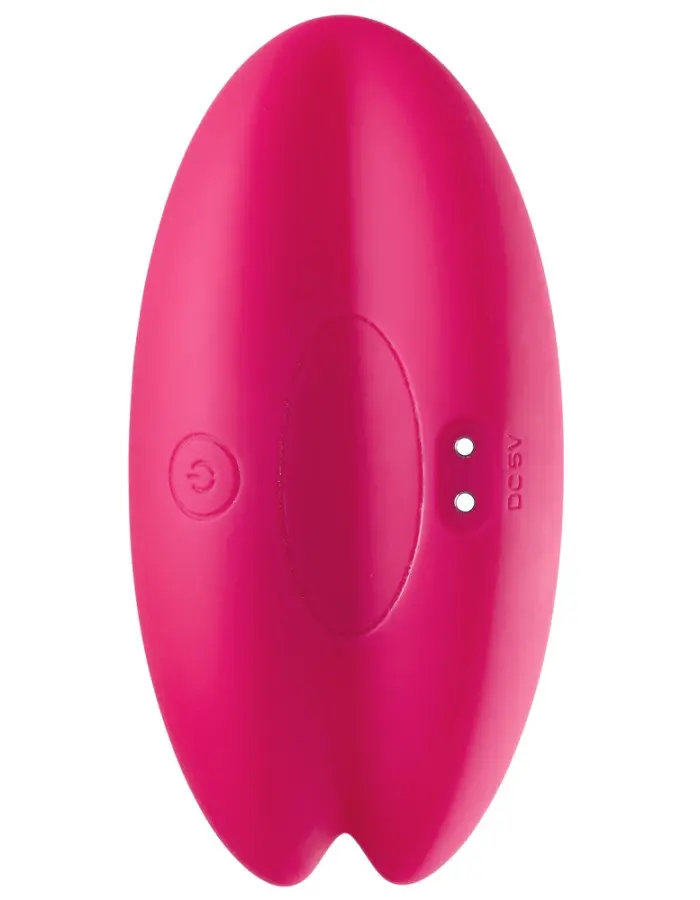 Cloud 9 Camel Toe Shaped Vibrator With Remote - Pink