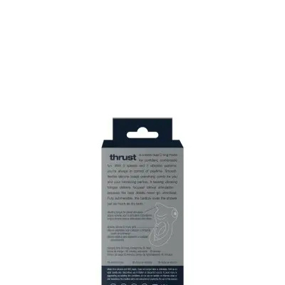 Thrust Rechargeable Dual C-Ring - Black