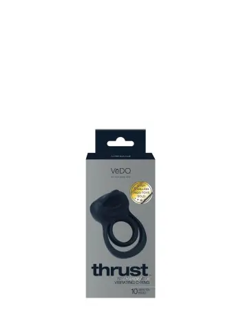Thrust Rechargeable Dual C-Ring - Black