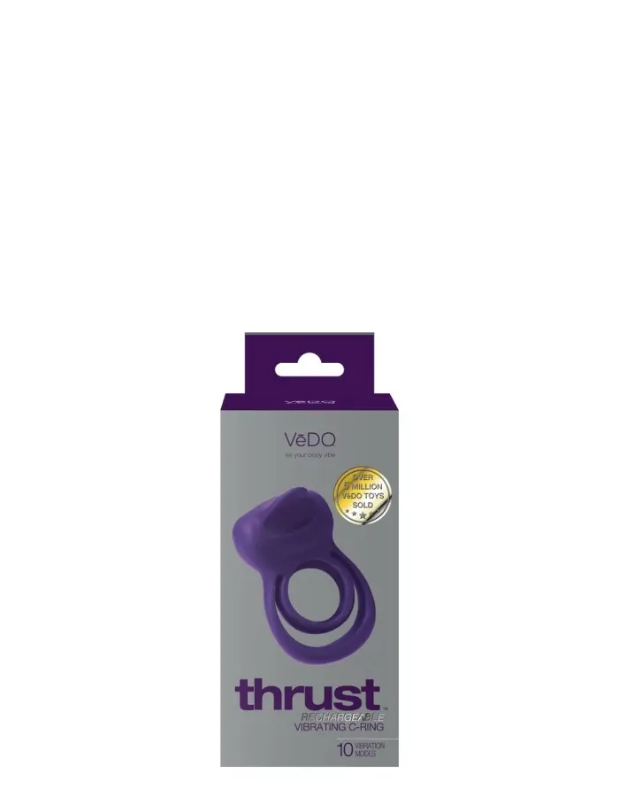 Thrust Rechargeable Dual C Ring - Purple
