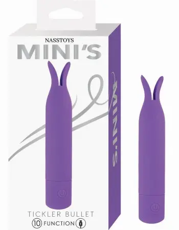 Nasstoys Minis Tickler Bullet - Purple