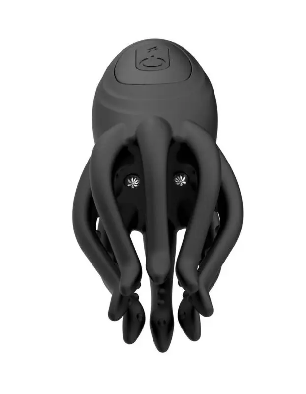 Cockpower Electric Octopus Masturbator - Black