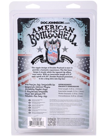 American Bombshell Double Payload Gun Metal - Black