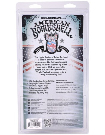 American Bombshell Triple Payload Gun Metal - Black