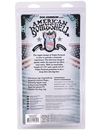 American Bombshell Triple Payload Gun Metal - Black