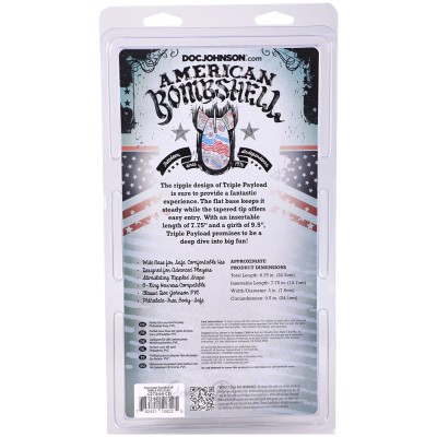 American Bombshell Triple Payload Gun Metal - Black