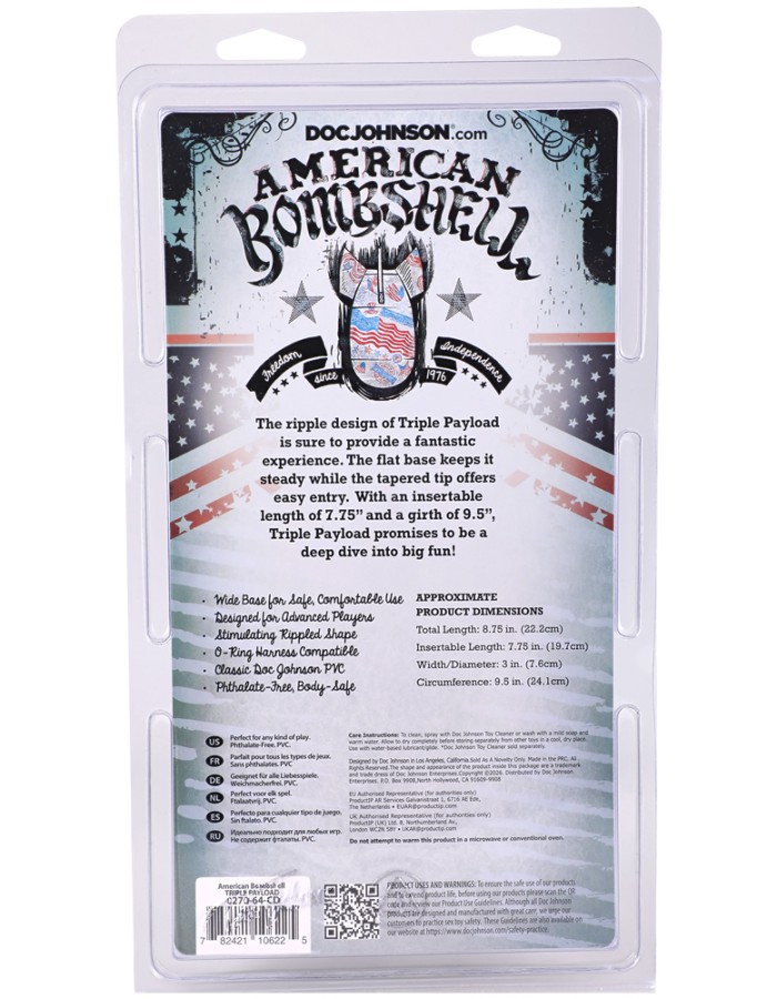 American Bombshell Triple Payload Gun Metal - Black