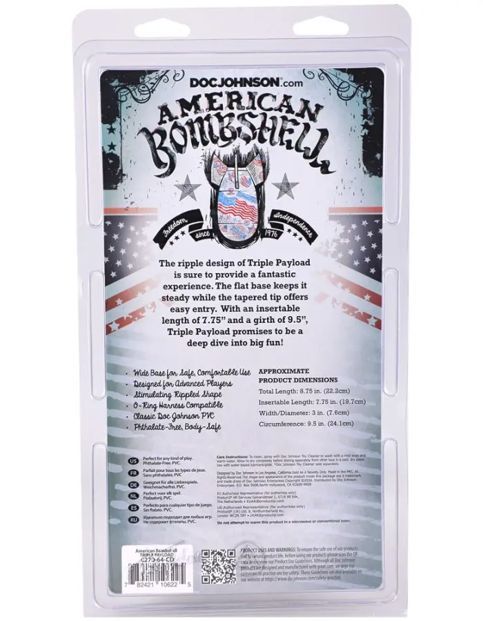 American Bombshell Triple Payload Gun Metal - Black