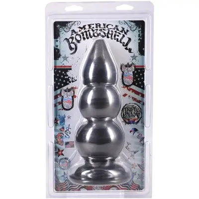 American Bombshell Triple Payload Gun Metal - Black