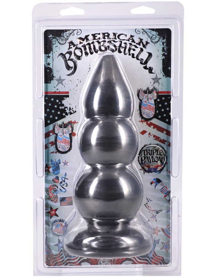 American Bombshell Triple Payload Gun Metal - Black