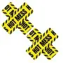 Hot Mess X Blacklight Lemon Fruitella Nipztix Nipple Cover Pasties