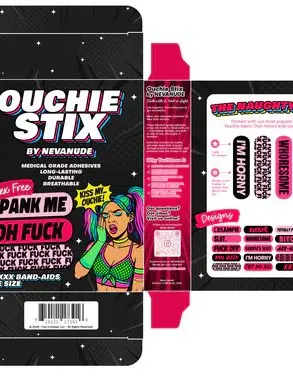 Naughty Naughty XXX Ouchie Stix Bandages40pack