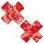 Red Lace X Nipple Cover Pasties