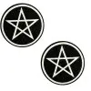Wicca Black Glitter Nipple Cover Pasties