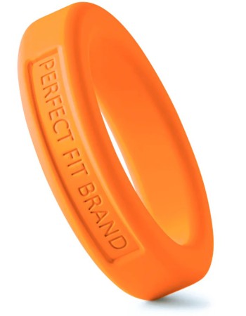 Hefty Ring 1.4 36 Mm Silicone - Orange