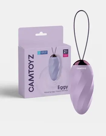 Eggy Camtoyz Vibrating Egg - Purple