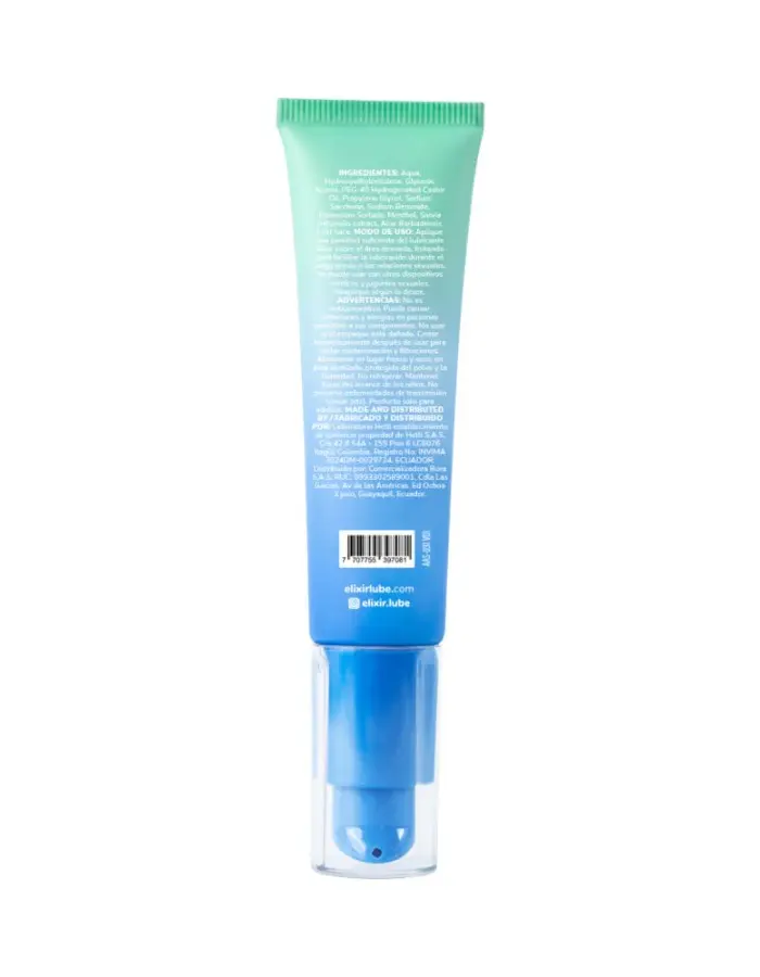 Elixir Cool Sensation Lubricant 30ml 1 Fl Oz